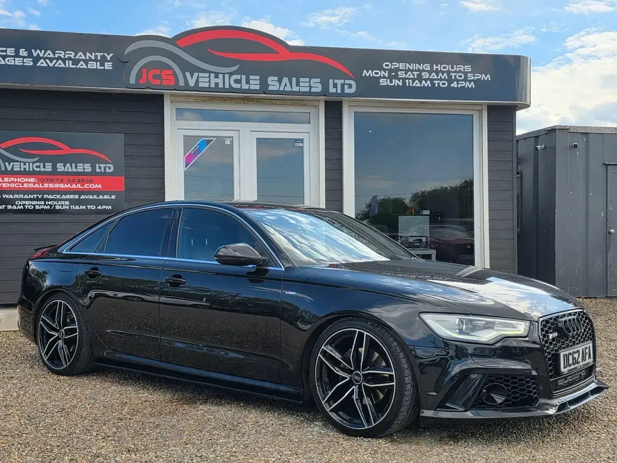 Used Audi A6 S-Line 177 HP (130 kW) 2012 Black Sedan