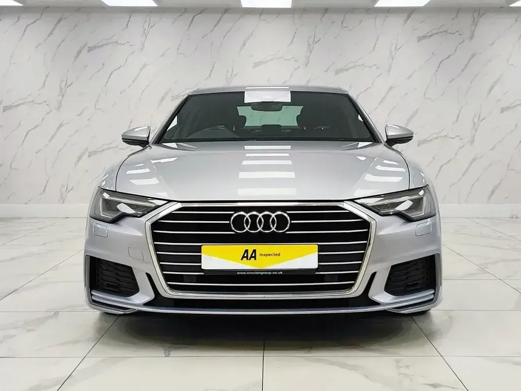 Begagnad Audi A6 S-Line 204 HK (150 kW) 2019 Silver Sedan