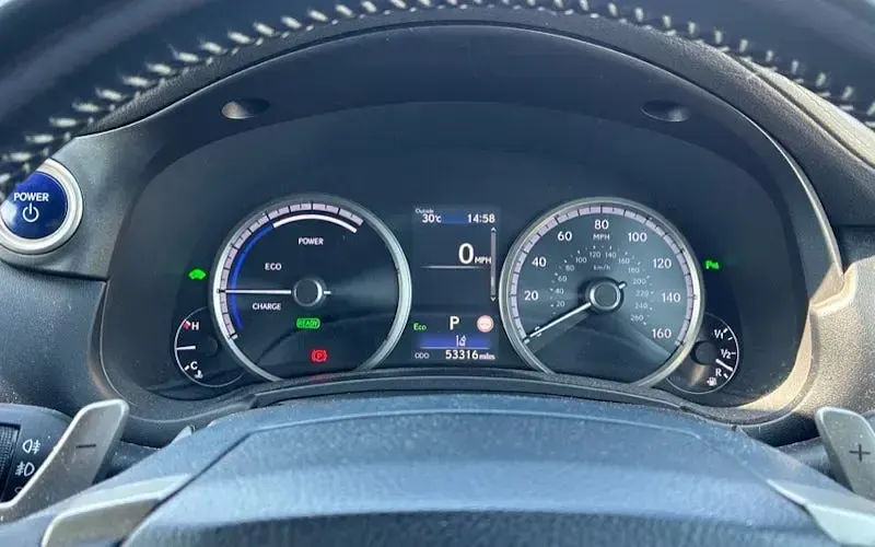 Used Lexus NX300h Sport Line 197 HP (144 kW) 2019 Blue SUV