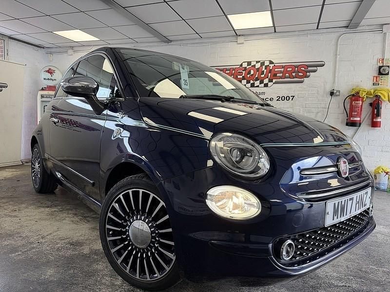 Used Fiat 500 Riva 69 HP (50 kW) 2017 Blue Hatchback