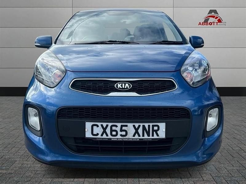 Used Kia Picanto 84 HP (61 kW) 2016 Blue Hatchback