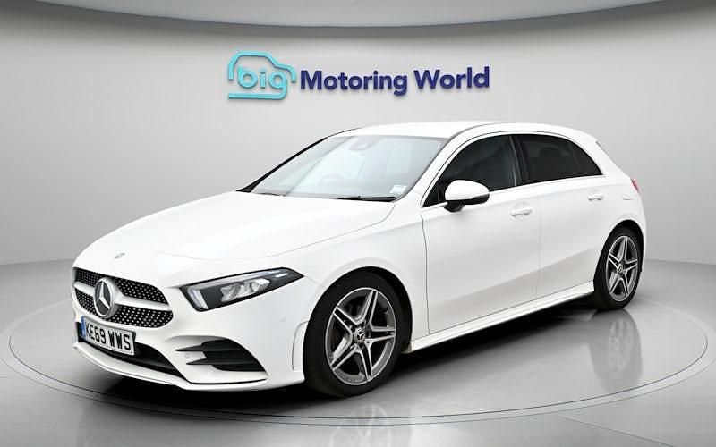 Used Mercedes A200 Executive 163 HP (119 kW) 2020 White Hatchback