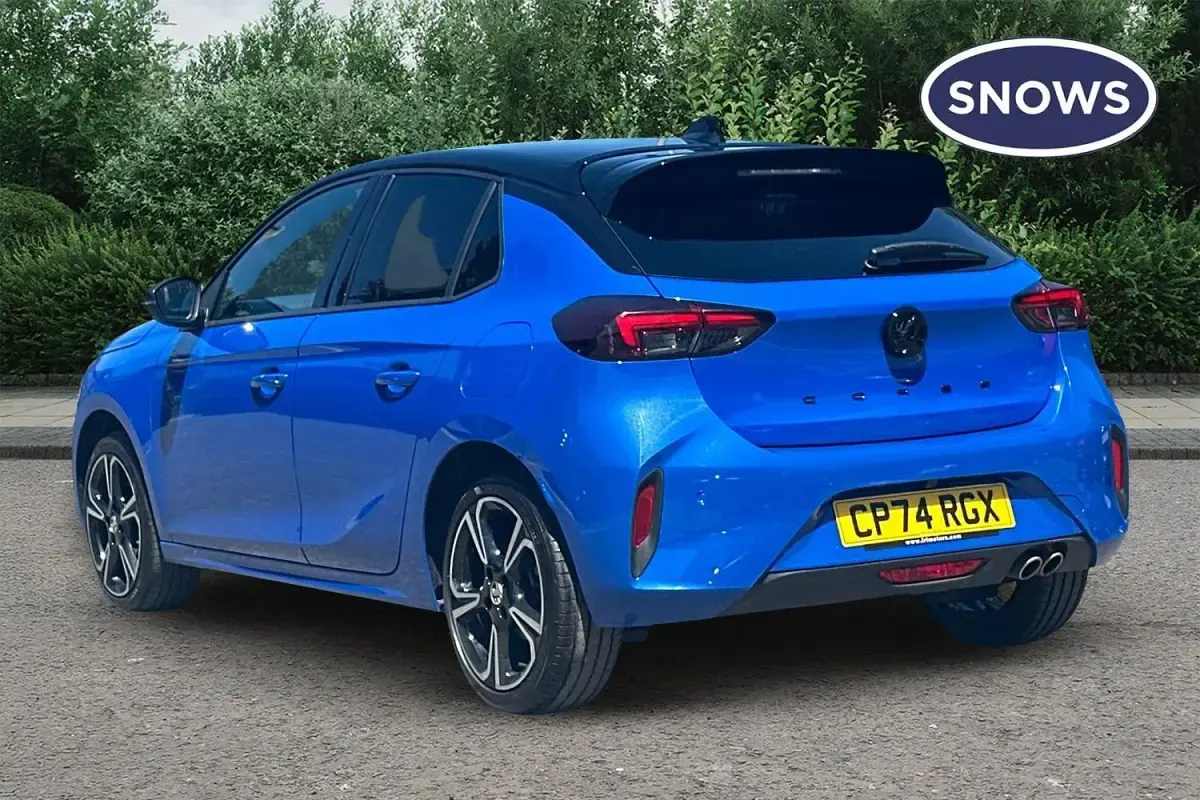 Used Vauxhall Corsa Ultimate 130 HP (95 kW) 2025 Blue Hatchback