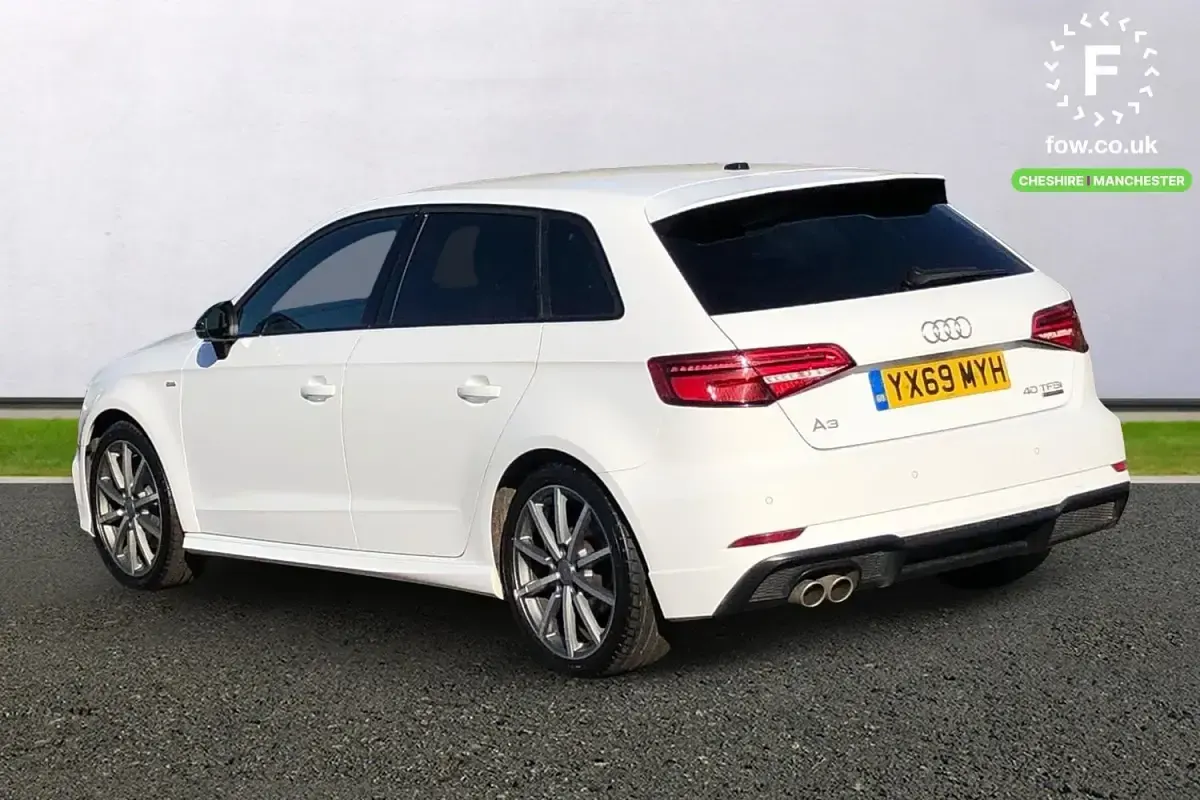 Usado Audi A3 Black Edition 2020 Branco Sedan