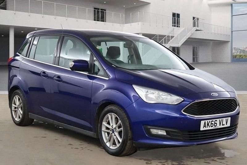 Used Ford Grand C-Max Zetec 120 HP (88 kW) 2016 Blue MPV