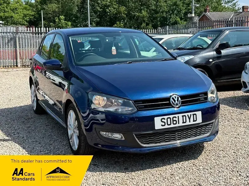 Used VW Polo SEL 105 HP (77 kW) 2011 Blue Hatchback