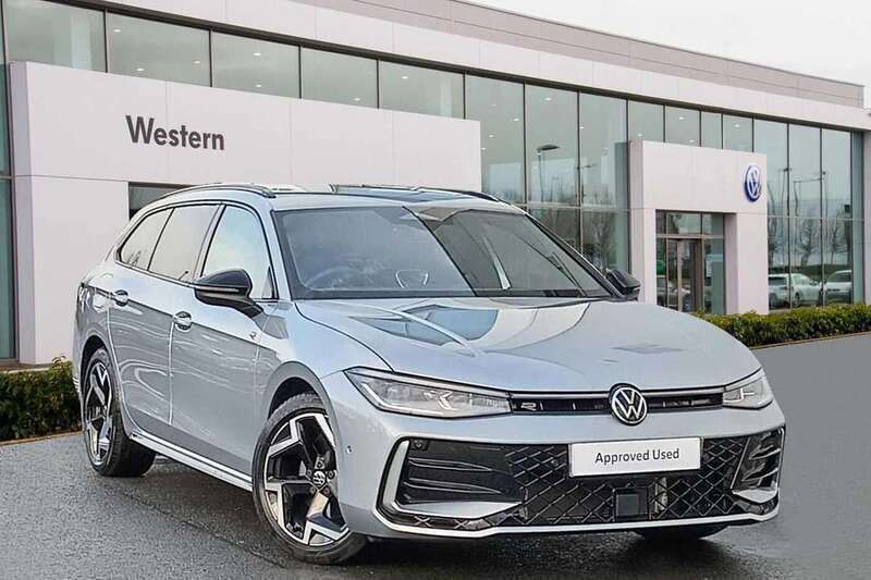 Silver Used 2024 VW Passat R-line Estate | £35,799 - Image 1/4