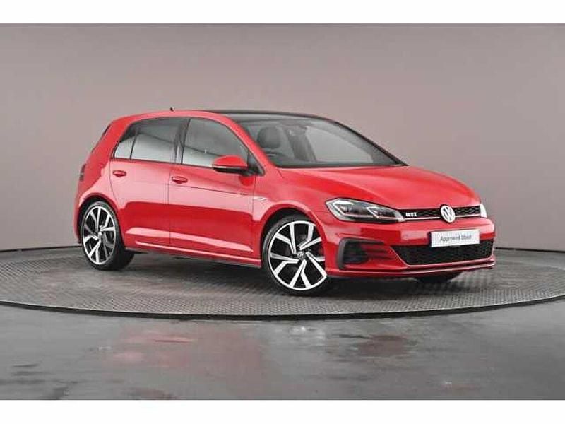 Used VW Golf VII GTI 230 HP (169 kW) 2017 Red Hatchback