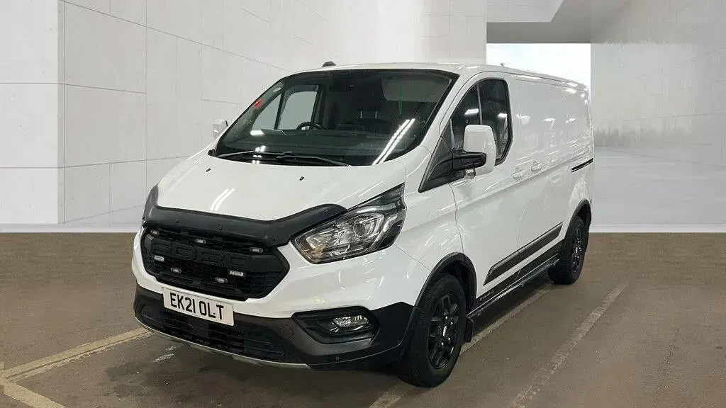 Used Ford Transit Custom 130 HP (95 kW) 2021 White Van