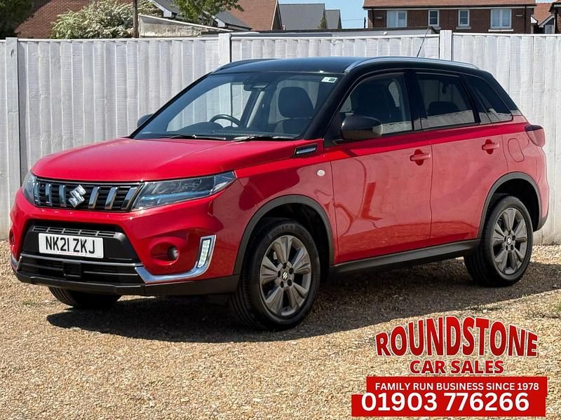 Used Suzuki Vitara SZ-T 140 HP (102 kW) 2021 Red SUV