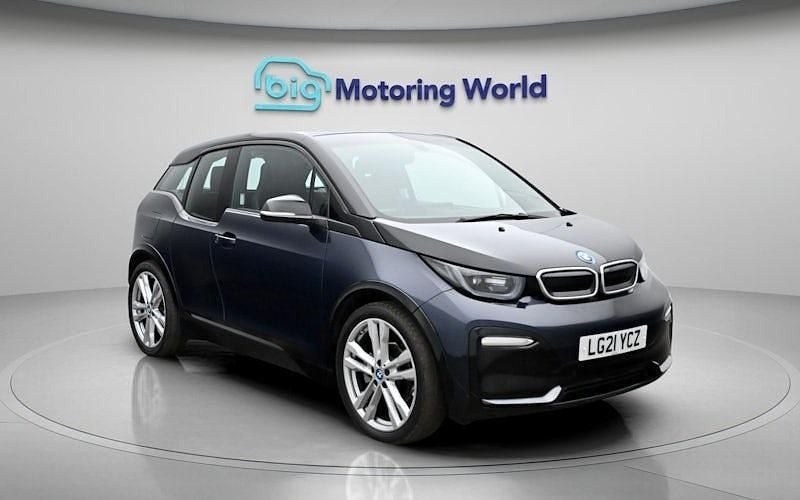 Used BMW i3 135 kW (184 HP) 2021 Blue Hatchback