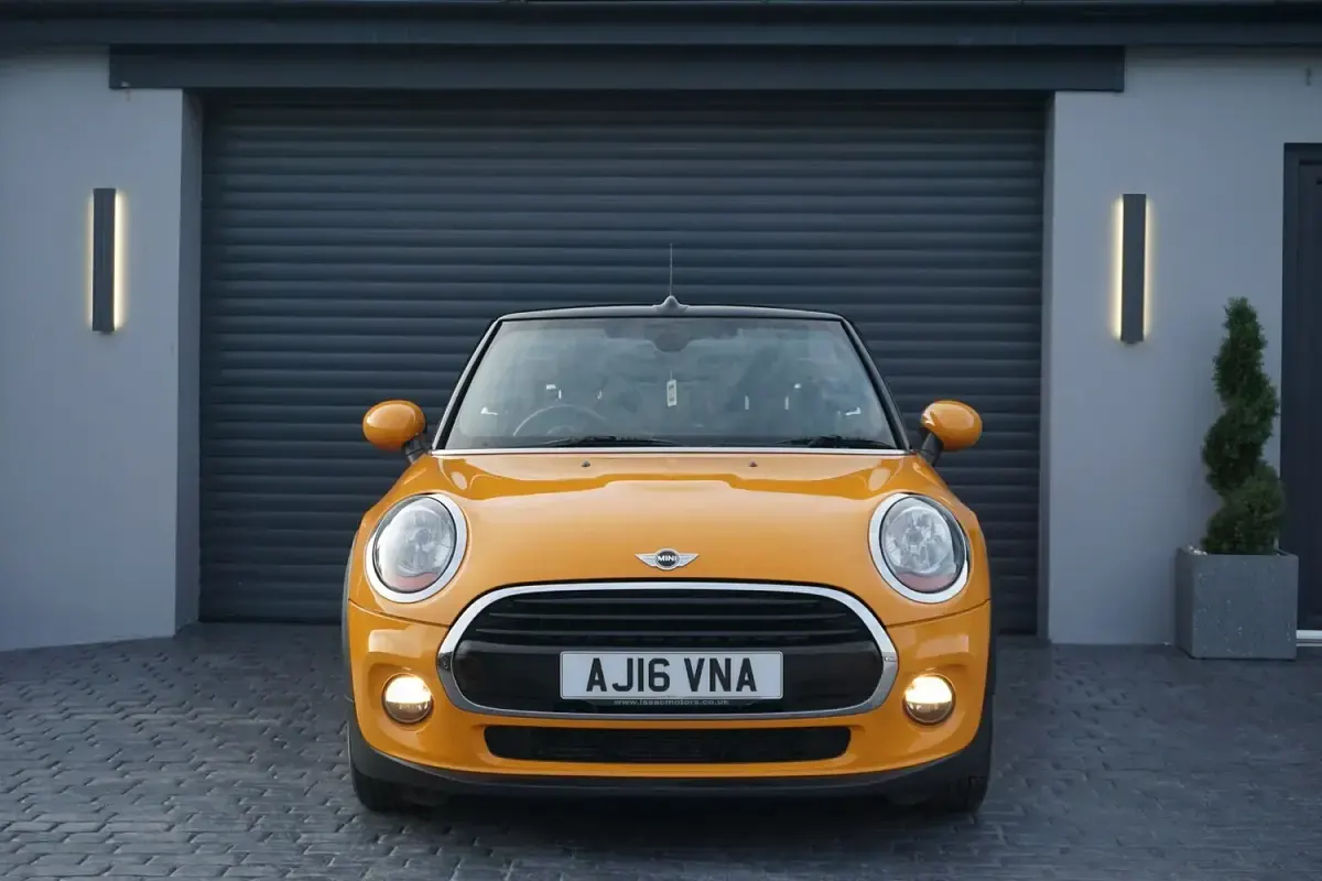 Used Mini Cooper Cabriolet 2016 Orange Cabriolet
