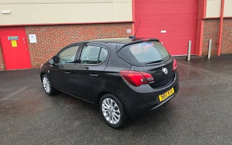 Used Vauxhall Corsa 90 HP (66 kW) 2017 Black Hatchback