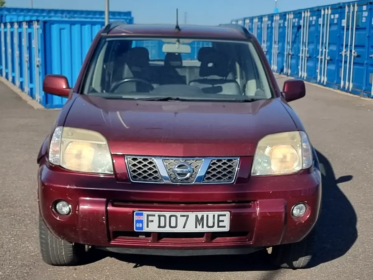 Used Nissan X-Trail 136 HP (100 kW) 2007 Red SUV