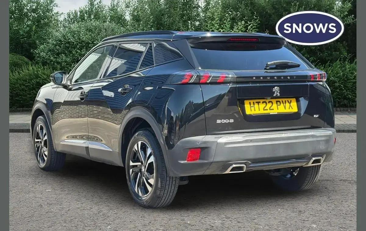 Used Peugeot 2008 GT 131 HP (96 kW) 2022 Black SUV