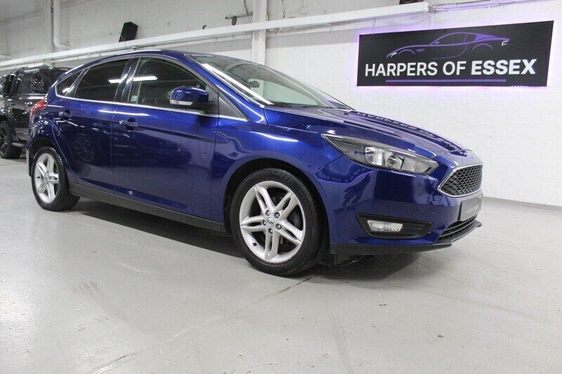 Blue Used 2015 Ford Focus Zetec Hatchback | £3,795 (A bit pricey) - Image 1/4