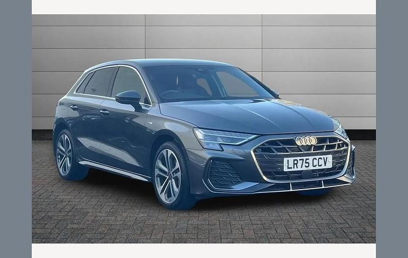 Daytona grey Used 2025 Audi A3 e-tron S-Line Hatchback | £28,295 (Super price) - Image 1/4