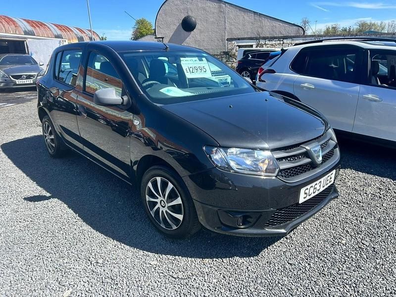 Used Dacia Sandero Ambiance 75 HP (55 kW) 2014 Black Hatchback