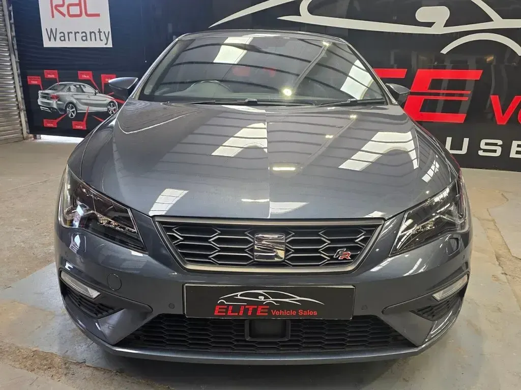 Used Seat Leon Black Edition 150 HP (110 kW) 2020 Grey Hatchback