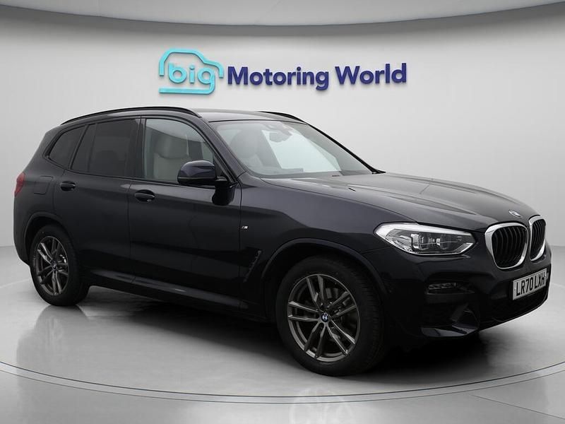 Black Used 2020 BMW X3 M Sport SUV | £26,800 (Fair price) - Image 1/4