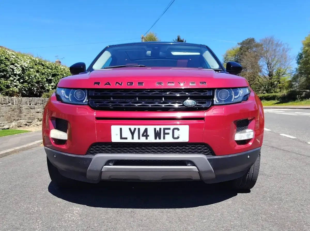 Używany Land Rover Range Rover evoque Dynamic 2014 Czerwony SUV