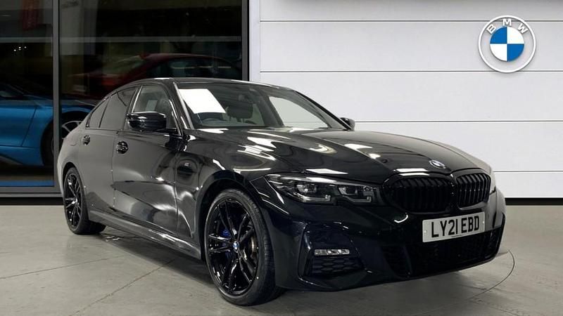 Used BMW 320 M Sport 190 HP (139 kW) 2021 Black Sedan