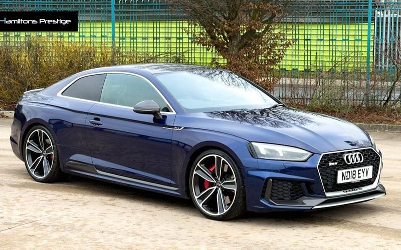 Blue Used 2018 Audi RS5 Comfort Coupe | £38,995 (Fair price) - Image 1/4