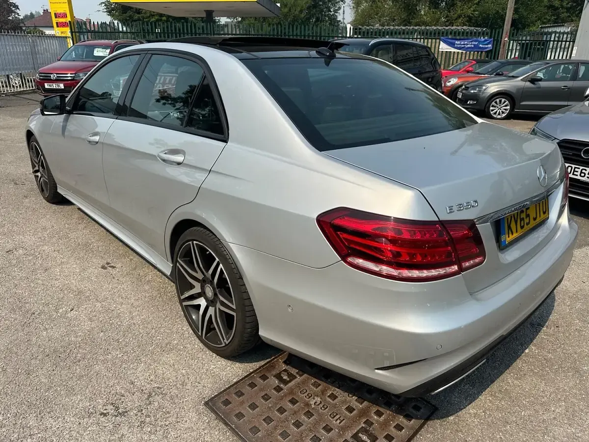 Used Mercedes E350 Premium 2015 Silver Sedan
