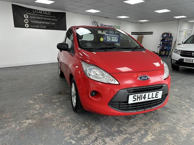 Used Ford Ka Studio 69 HP (50 kW) 2014 Red Hatchback