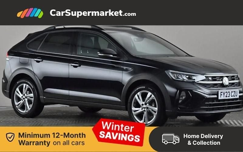 Black Used 2023 VW Taigo R-line SUV | £16,497 (Fair price) - Image 1/3