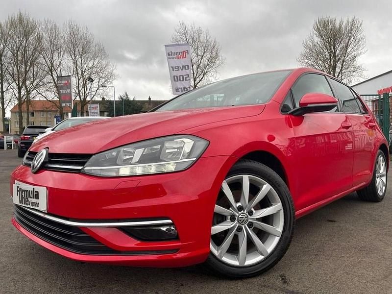 Used VW Golf VII GT 150 HP (110 kW) 2017 Red Hatchback