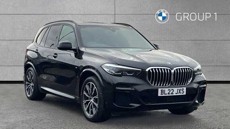 Black Used 2022 BMW X5 M Sport SUV | £45,395 (Super price) - Image 1/4