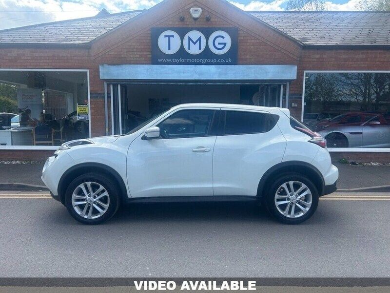 White Used 2015 Nissan Juke Acenta SUV | £6,995 (A bit pricey) - Image 1/4