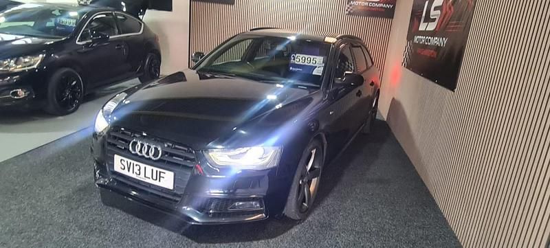 Used Audi A4 Black Edition 177 HP (130 kW) 2013 Black Estate