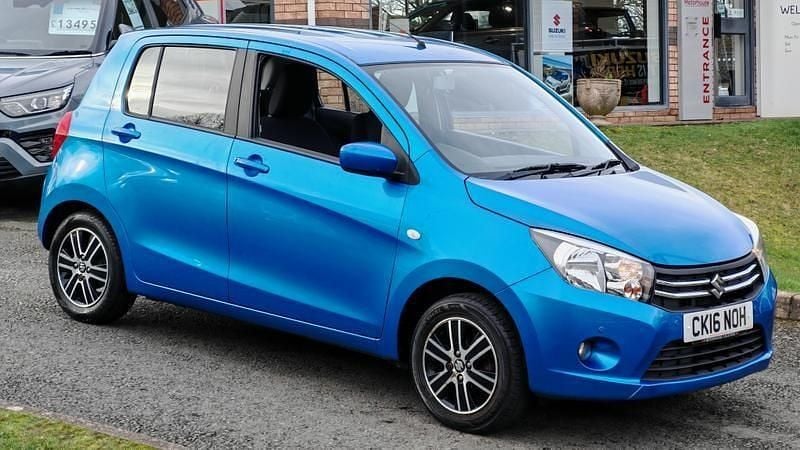 Used Suzuki Celerio SZ4 2016 Blue Hatchback