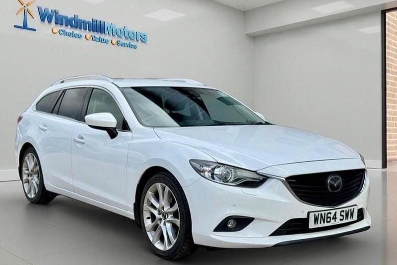 Used Mazda 6 Inclusive 175 HP (128 kW) 2014 White Estate
