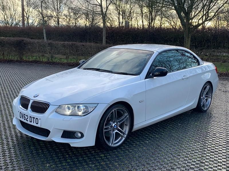 Used BMW 320 Cabriolet Sport Line 2012 White Cabriolet