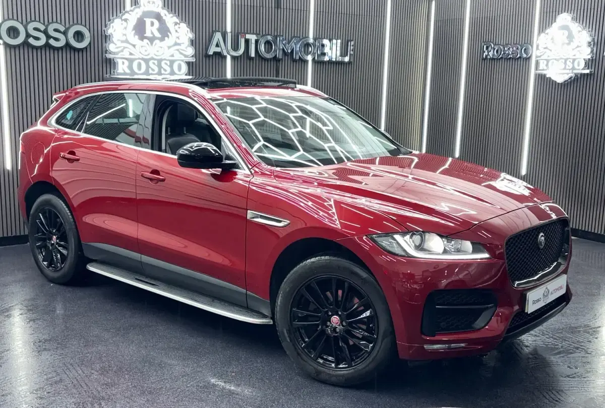 Used Jaguar F-Pace Portfolio 2017 Red SUV