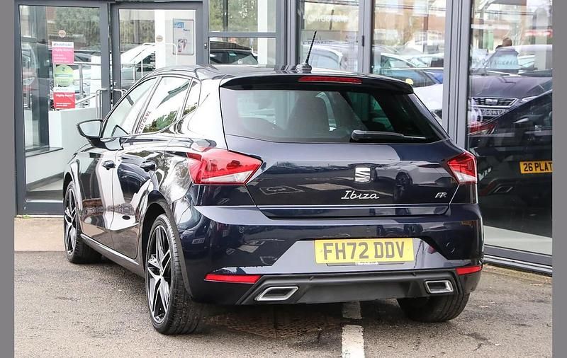 Used Seat Ibiza FR 108 HP (79 kW) 2023 Blue Hatchback