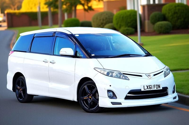 White Used 2024 Toyota Estima Play MPV | £7,995 - Image 1/4