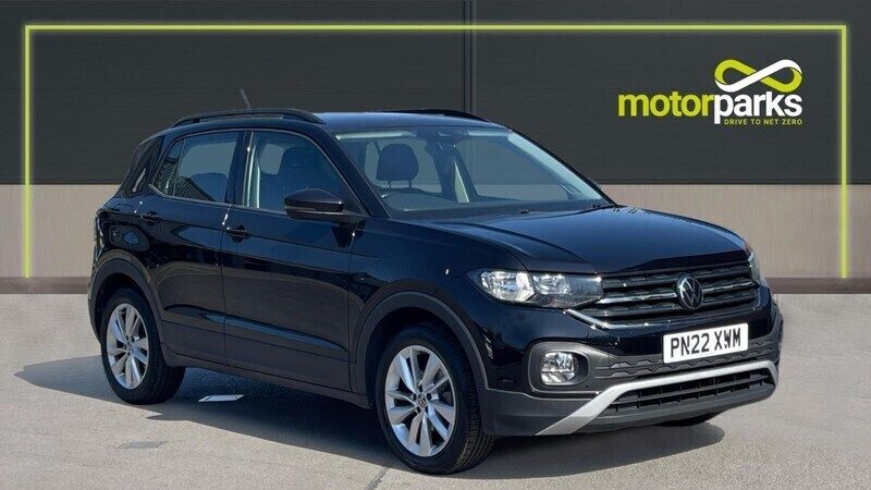 Black Used 2022 VW T-Cross SE SUV | £15,000 (Good price) - Image 1/4