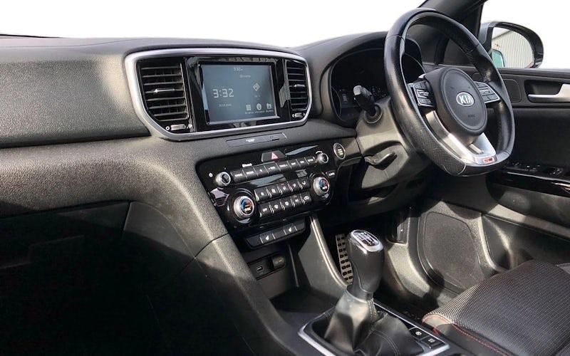 Used Kia Sportage GT-Line 185 HP (136 kW) 2019 Silver SUV