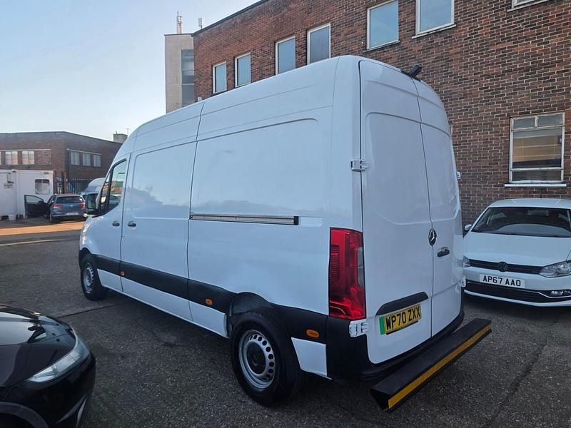 Begagnad Mercedes E-Sprinter Progressive 85 kW (116 HK) 2020 Vit Van