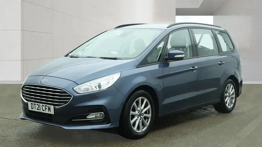 Begagnad Ford Galaxy Zetec 150 HK (110 kW) 2021 Blå Minibuss