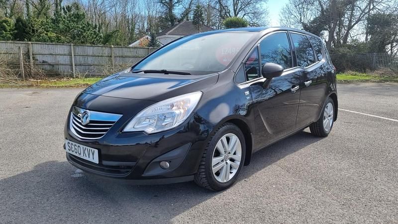 Used Vauxhall Meriva 140 HP (102 kW) 2011 Black MPV
