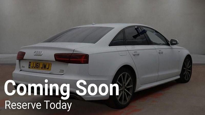 Used Audi A6 S-Line 190 HP (139 kW) 2015 White Sedan