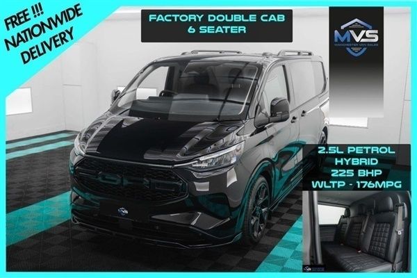Black New 2025 Ford Transit Custom Sport | £56,394 - Image 1/1
