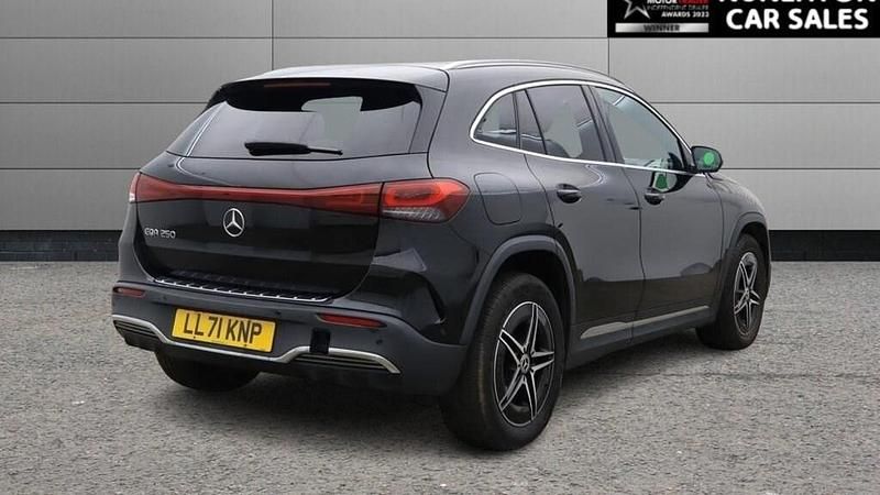 Used Mercedes EQA250 AMG line 139 kW (190 HP) 2022 Black SUV