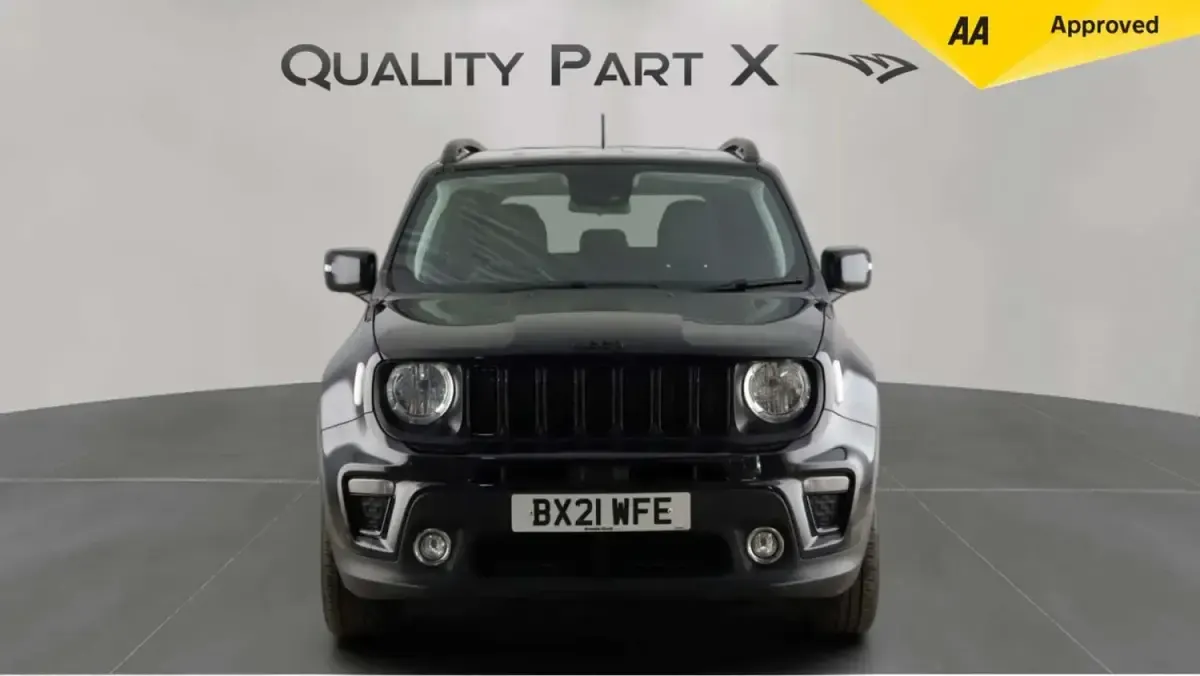 Begagnad Jeep Renegade Night Eagle 150 HK (110 kW) 2021 Svart SUV