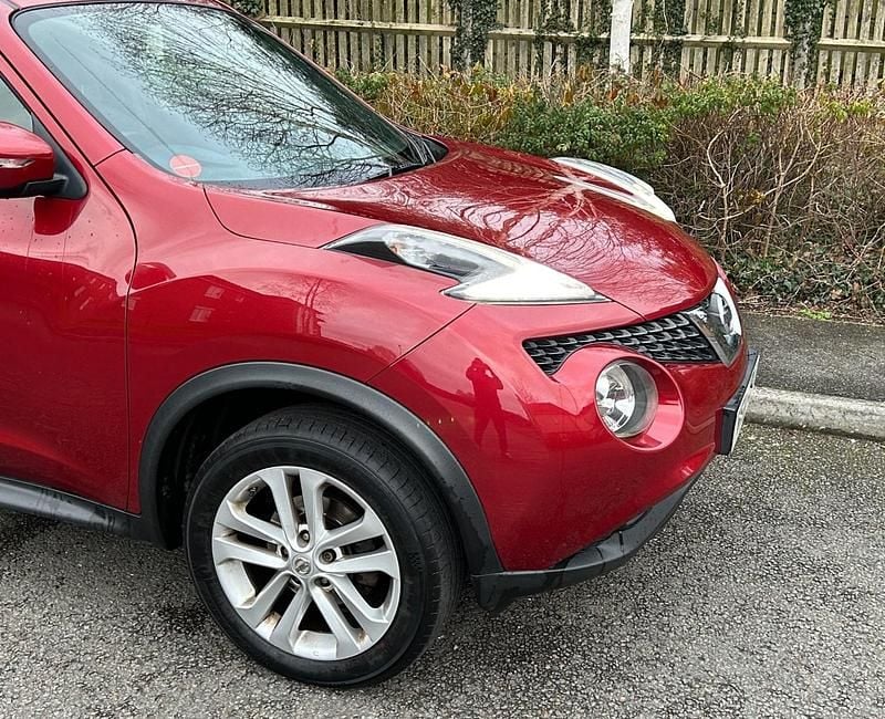 Used Nissan Juke Acenta Premium 110 HP (80 kW) 2014 Red SUV